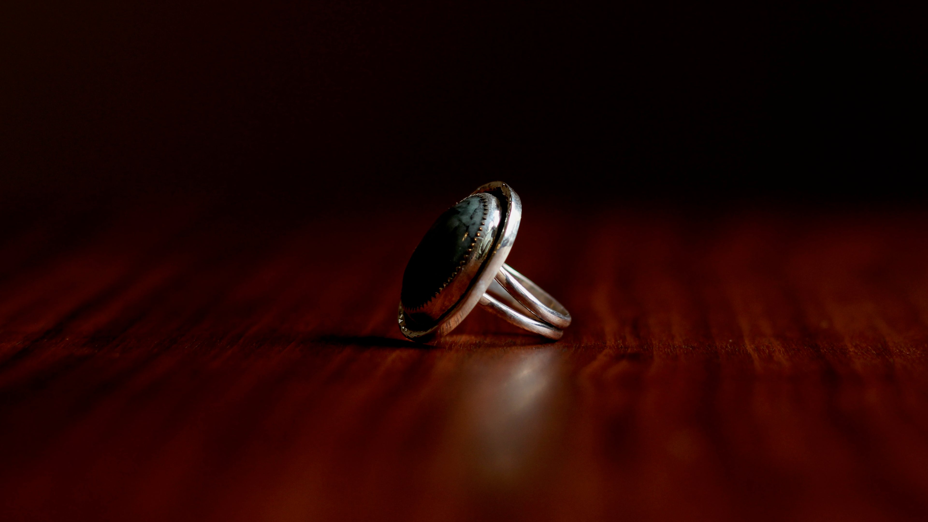 Sterling Silver Ring, Estate Sale Stone
