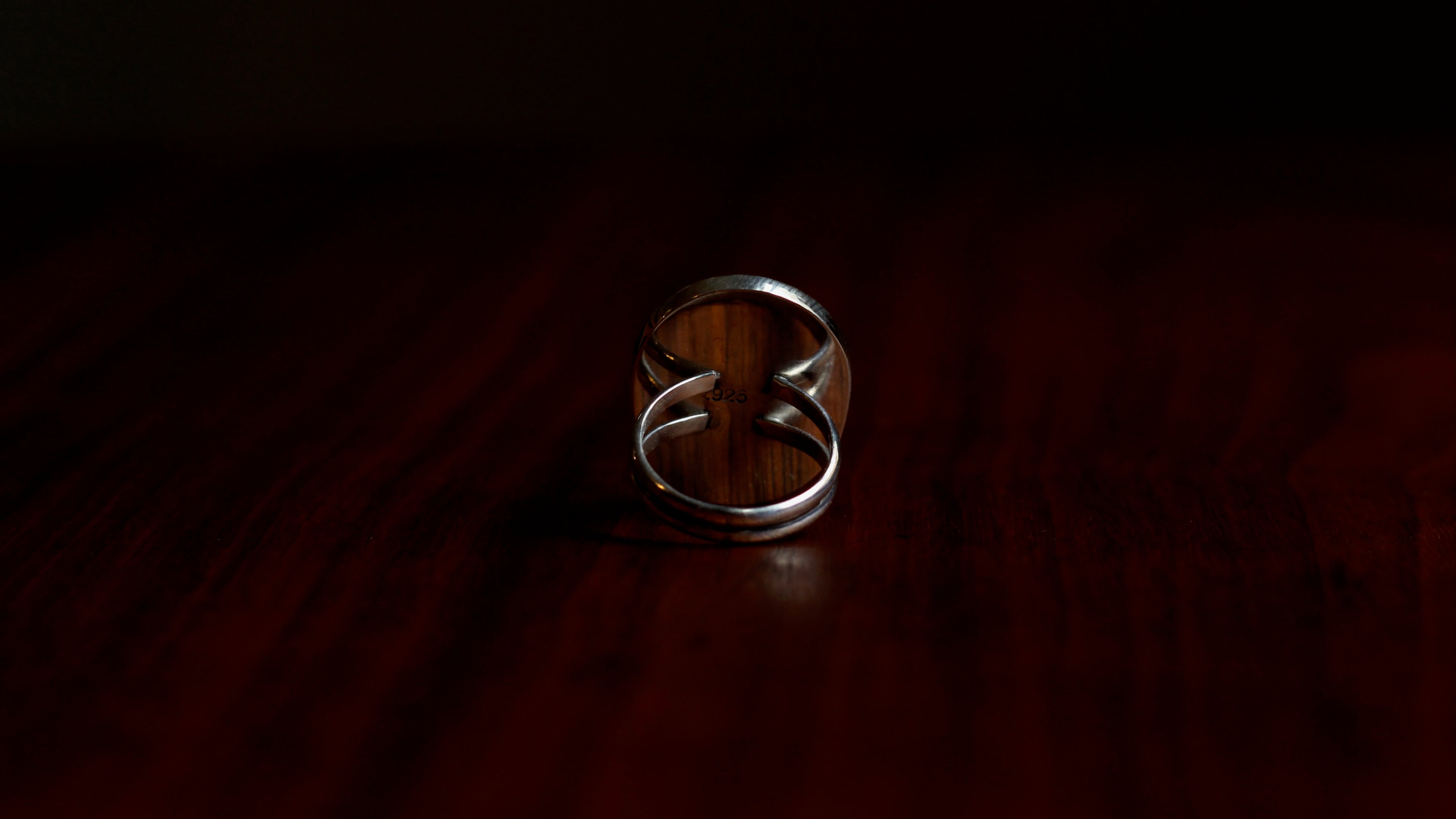 Sterling Silver Ring, Estate Sale Stone