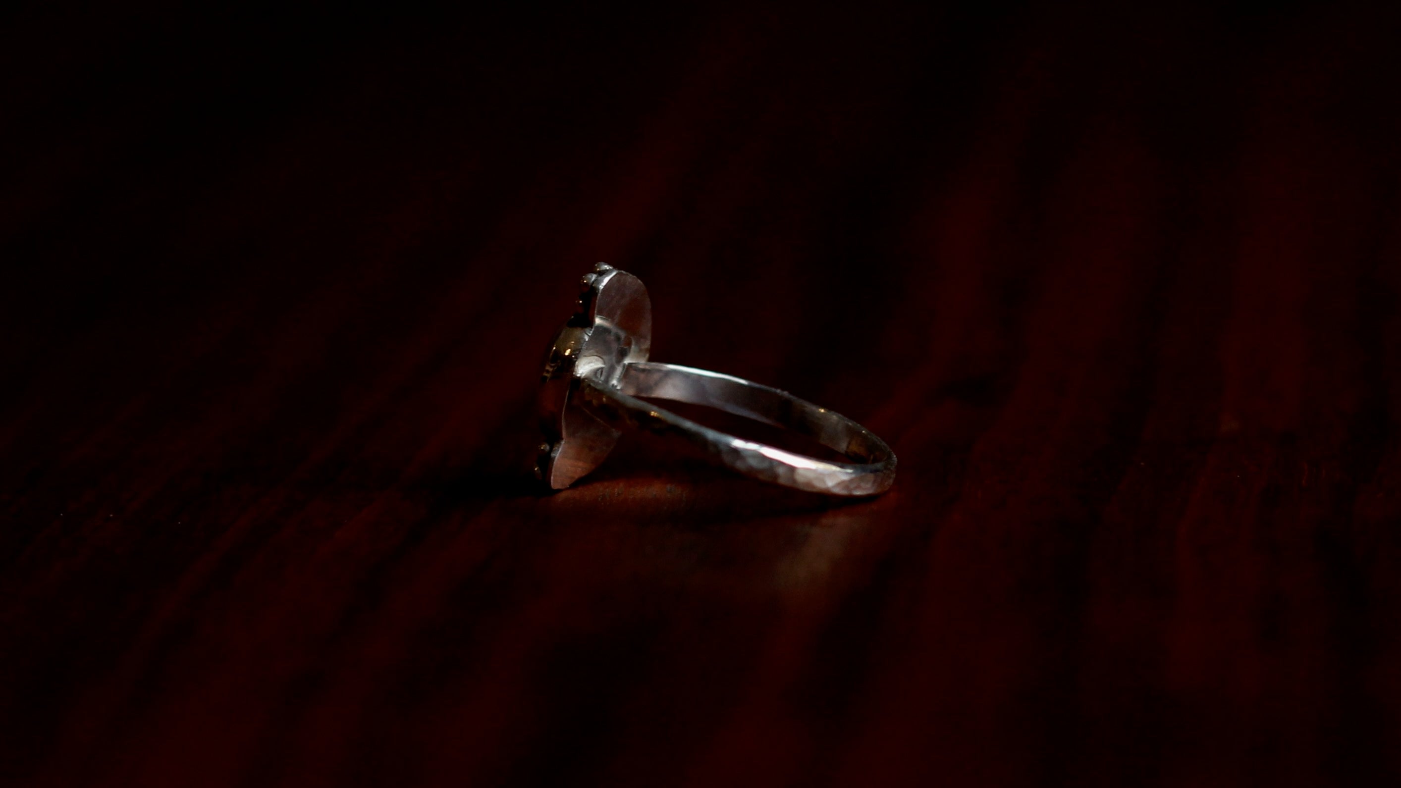 Sterling Silver Moonstone Ring