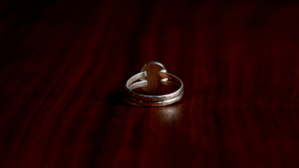 Sterling Silver Jade Ring