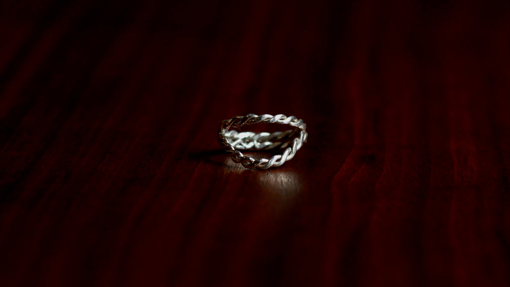 Sterling Silver Twist Ring