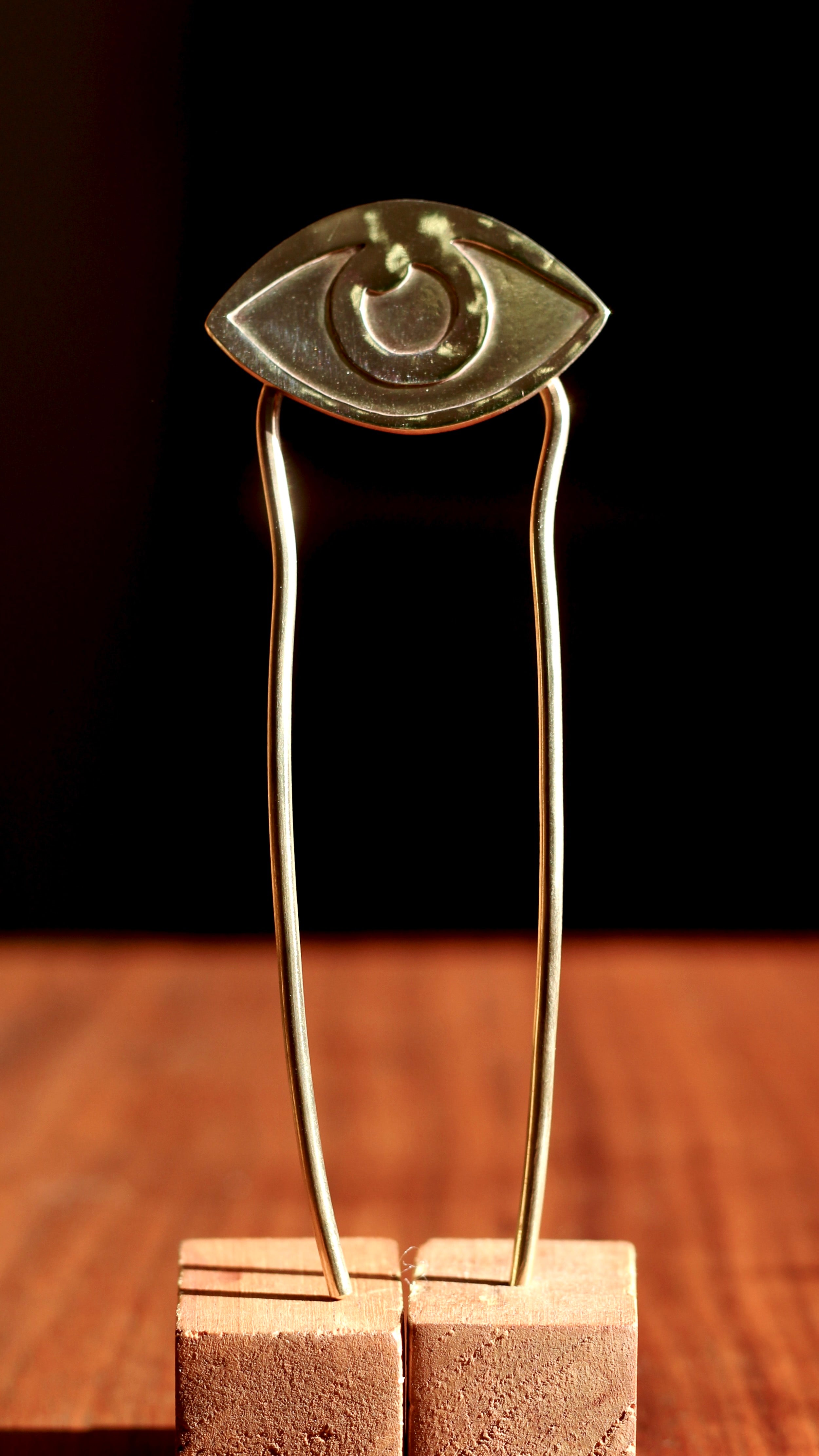 Brass Hair Pin, Watching You